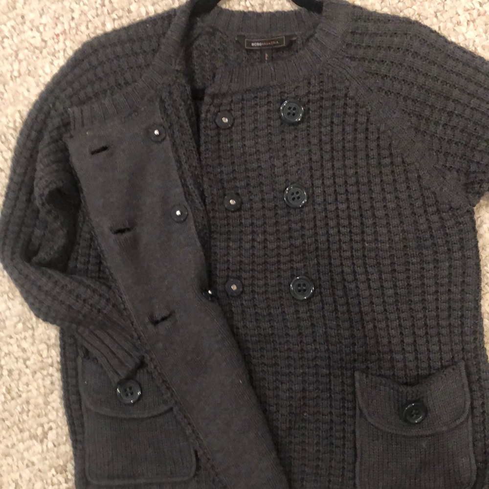 BCBG sweater jacket